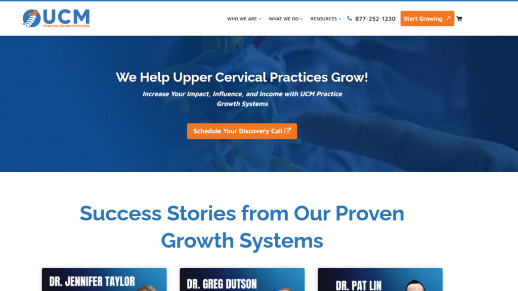 Upper Cervical Marketing Agency